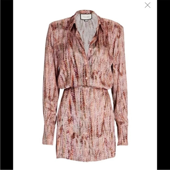 Alexis Multicolor Long Sleeve Dress - Picture 3 of 13